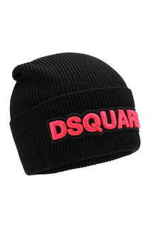 Шерстяная шапка бини Dsquared2