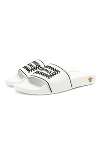 Резиновые шлепанцы Versace
