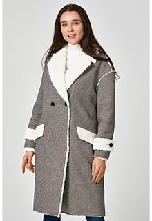 Пальто из экомеха Снежная Королева