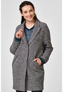 Полушерстяное пальто Снежная Королева