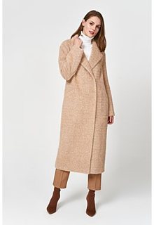 Бежевое пальто Снежная Королева