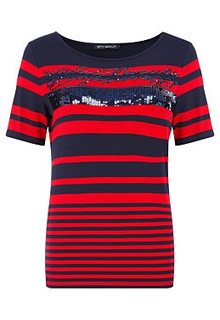 Полосатая футболка Betty Barclay