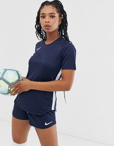 Синий топ Nike Football - Синий