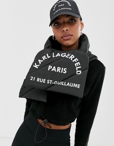 Стеганый шарф Karl Lagerfeld rue st guillaume