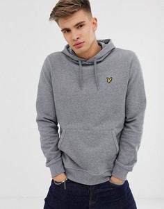 Серый худи с логотипом Lyle & Scott - Серый