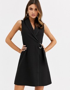 Платье мини строгого кроя Ted Baker Adaard - Черный