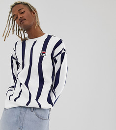 Белый свитшот с нашивкой Fila Tribe эксклюзивно для ASOS - Белый