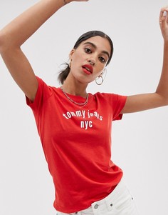 Футболка из органического хлопка Tommy Jeans NYC