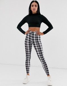 Леггинсы в клетку ASOS DESIGN - Мульти