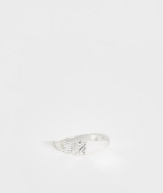 Серебристое кольцо ASOS DESIGN - Серебряный