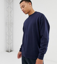 Темно-синий oversize-свитшот ASOS DESIGN Tall - Темно-синий