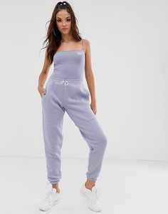 Сиреневые брюки в стиле милитари Reebok Vector - Серый