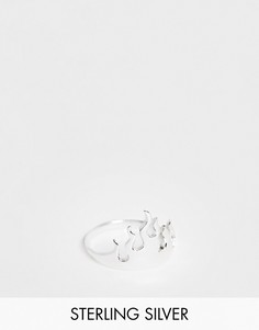Серебряное кольцо ASOS DESIGN - Серебряный