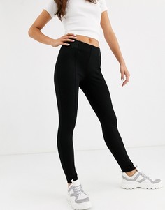 Треггинсы с эластичным поясом Only - Черный