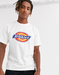 Белая футболка с принтом Dickies - Белый