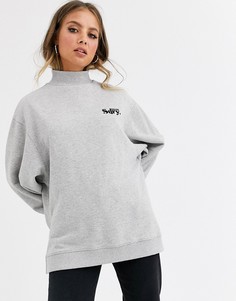 Свитшот с высоким воротом Superdry Ana - Серый