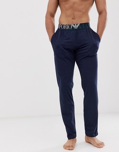 Джоггеры для дома Emporio Armani - Зеленый
