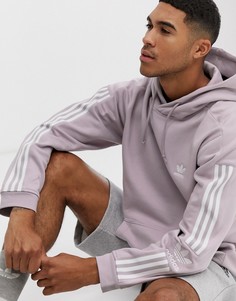 Сиреневый худи с логотипом adidas Originals - Фиолетовый
