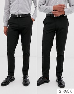 Набор из 2 брюк скинни ASOS DESIGN Скидка