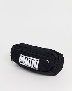 Черная сумка-кошелек на пояс Puma - Черный