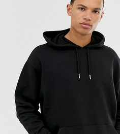 Черный oversize-худи ASOS DESIGN Tall - Черный