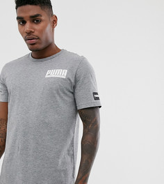 Серая футболка Puma athletics - Серый