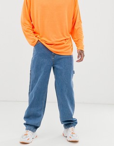 Голубые джинсы Karl Kani Baggy