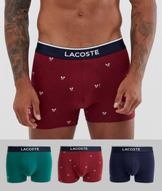 Набор из 3 боксеров-брифов Lacoste Colours - Мульти
