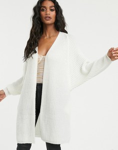 Белый oversize-кардиган с рукавами летучая мышь Missguided - Белый