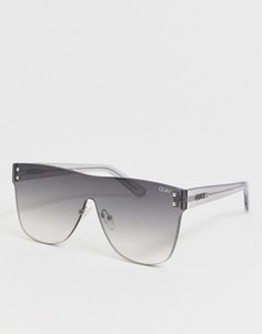 Черные квадратные солнцезащитные очки Quay Australia Phantom - Черный
