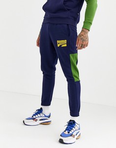 Темно-синие джоггеры Puma Rebel - Темно-синий