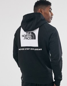 Худи черного цвета с рукавами реглан The North Face - Черный