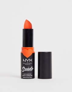 Матовая губная помада NYX Professional Makeup Suede Orange County