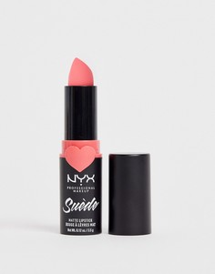 Матовая губная помада NYX Professional Makeup Suede Lifes A Beach