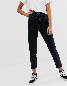 Черные моделирующие джинсы в винтажном стиле New Look - Черный