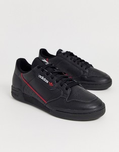 Черные кроссовки в стиле 80-х adidas Originals Continental
