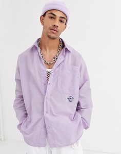 Фиолетовая рубашка с длинным рукавом Jaded London - Фиолетовый