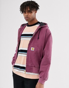 Куртка цвета фуксии из органического хлопка Carhartt WIP OG Active - Розовый