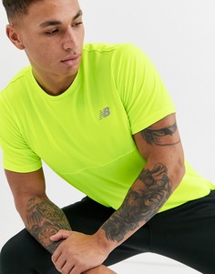Желтая футболка New Balance running accelerate - Желтый