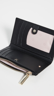 Kate Spade New York Beaded Antoinette Small Slim Bifold Wallet