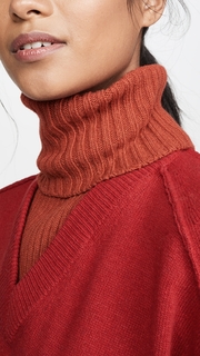 Cedric Charlier Red Wool Sweater