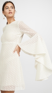 Giambattista Valli Drape Sleeve Dress