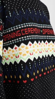 Opening Ceremony Long Sleeve Fair Isle Sweater
