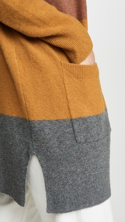 Madewell Kent Wide Stripe Cardigan