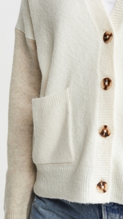 Madewell Colorblock Catalpa Cardigan