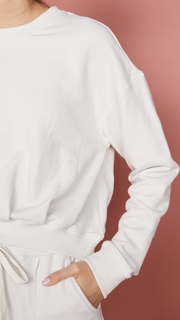 David Lerner Gathered Sweatshirt