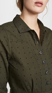 Madewell Polka Dot Utility Jumpsuit