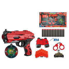 Игровой набор Junfra Бластер с мягкими снарядами, 14 шт Junfa Toys