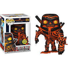 Фигурка Funko POP! Bobble: Marvel "Человек-паук: Вдали от дома" Расплавленный Человек, 39210
