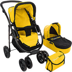 Коляска-трансформер для кукол Buggy Boom Amidea, желтая
